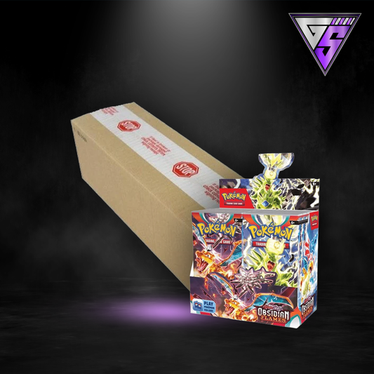 Pokémon: Scarlet & Violet 3 Obsidian Flames Booster Box Case (6 Booster Boxes)