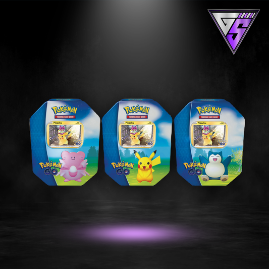 Pokémon: Pokémon GO - Pikachu, Snorlax, Blissey Tins (Set of 3)